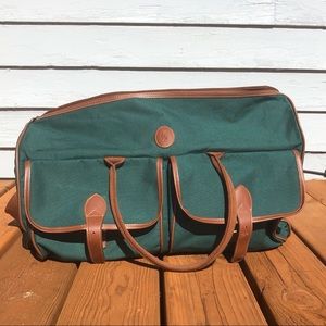 Vintage Ralph Lauren Polo Green canvas duffle bag